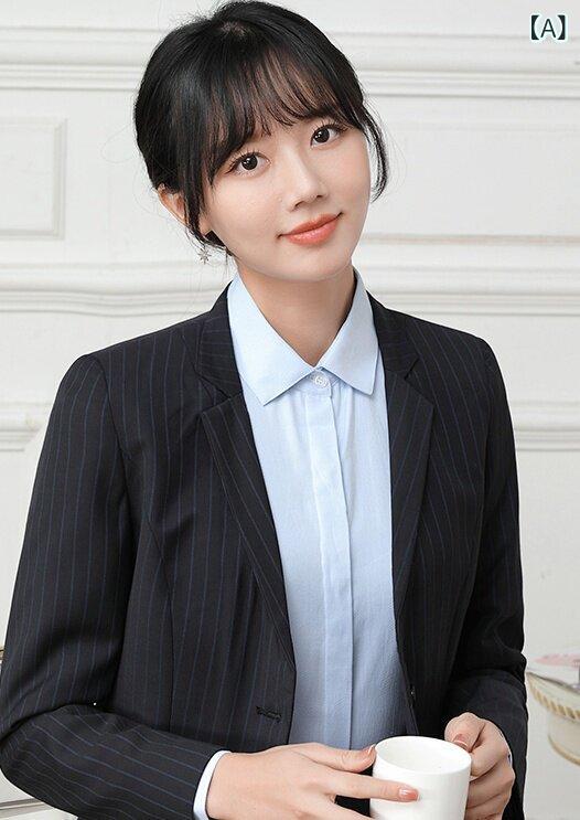 やり方服 細工物お召しもの ユニ一発やる CCB やり方着 背広 上衣 お上さん 秋冬 縞模様 労働者階級 着付ける 通い レディース上衣