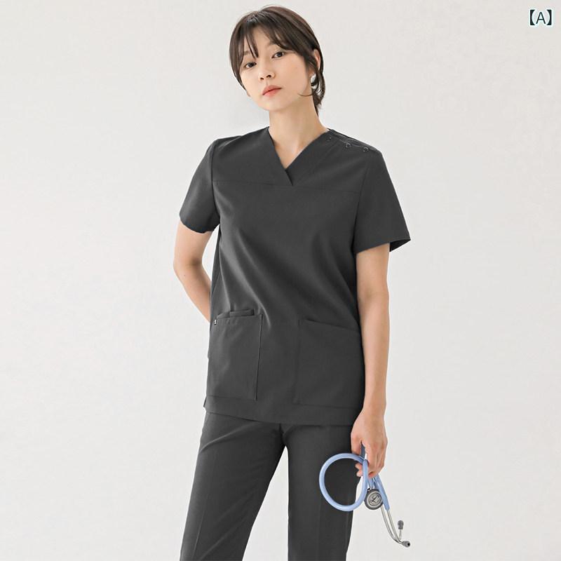 ユニフォーム 進め方服 細工物 韓国 御膳上等 室内用便器 服 お上さん 看護 師 成人男性 半袖 外科手術用 御手々 ブラシ 診療所 歯科 医 進め方着 黒 その他-作業着・作業服-DIY・工具