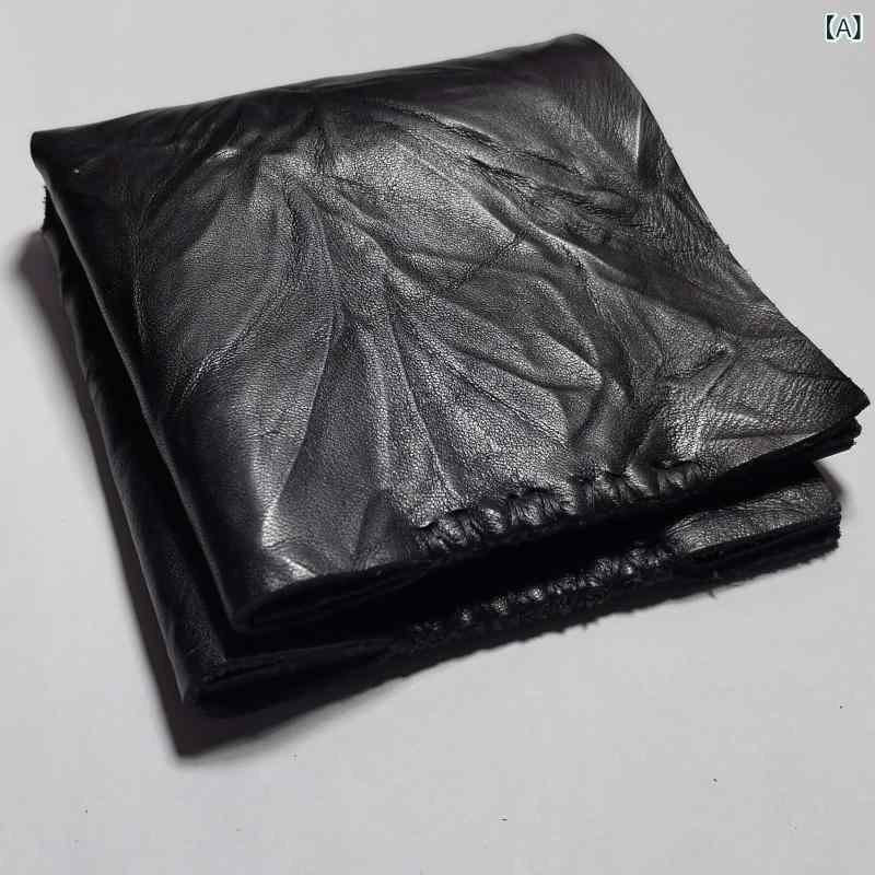 マネー　クリップ　財布 レトロ 個性的なの 退廃的な 財布 メンズ 植物 タンニン なめし ホース レザー ユニークな 古風 牛革