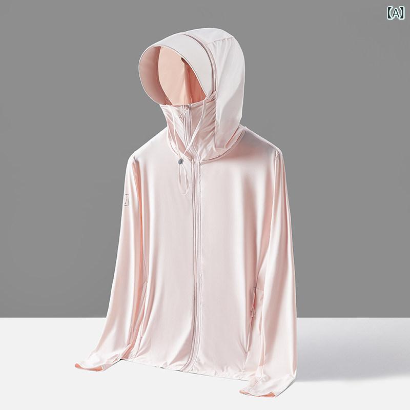 カップル　ユニセックス　ウェア Bendelass アウトドア用 日焼け防止 衣類 男女兼用 夏用 冷感 薄手 UPF 100 紫外線 カット 2025年