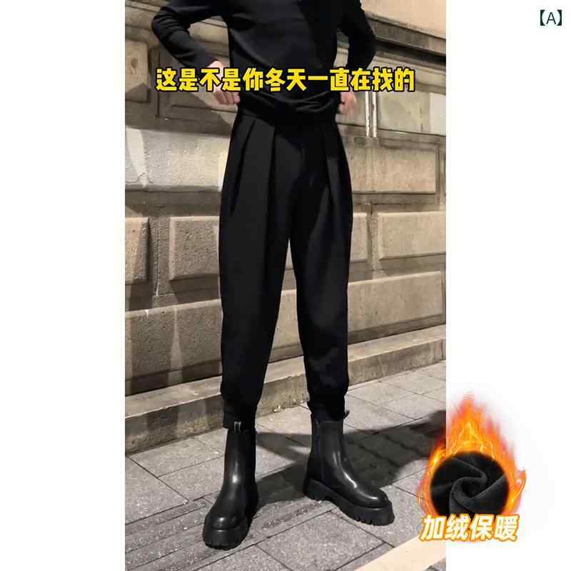 メンズ　ズボン　夏用 ブーツと ドレープ パンツ 高級 ナポリの 男性用 ズボン イギリスの ヤッピー 風 レギンス