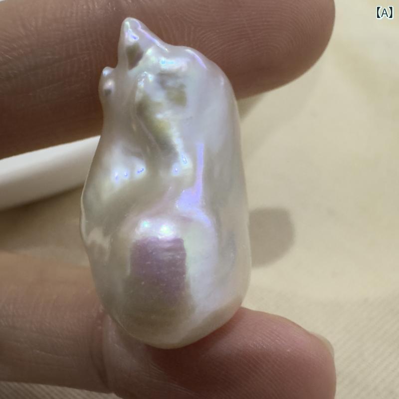 ペンダント ネックレス アクセサリー Levicki ナチュラルシェイプ カラフル バロック パールペンダント ラージネックレス セーター チェーン バックル 925 スター リング シルバー