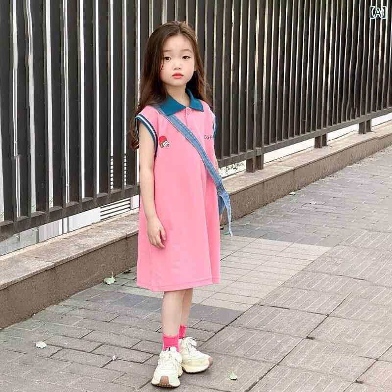 赤ちゃん服 心地よい 愛くるしげ Annakids 韓国  赤ちゃん服 御姉さん ポロ スコート 夏 2025新 表現スタイル リトル トレジャー 妃殿下 お召しもの