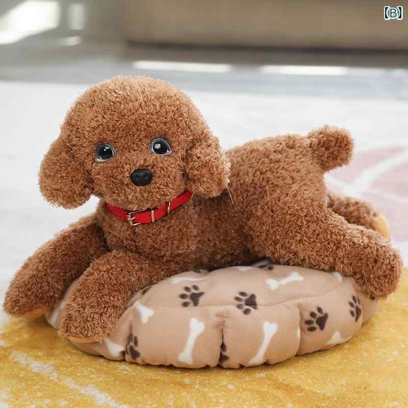 わんちゃん　人形　おもちゃ かわいい テディ 犬 ぬいぐるみ おもちゃ 発 情 期 人形 シミュレーション 子犬 コンフォート ペット
