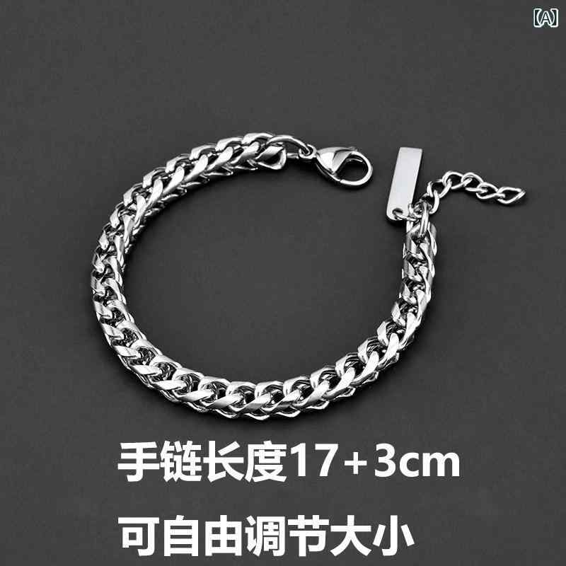 ブレスレット　ジュエリー　おしゃれ スター リング シルバーの ドラゴンボーン ブレスレット 男性用 ヒップ ホップ 威圧的な 個性 クールな ボーイフレンド用 刻印 ハンド ジュエリー 6,398円