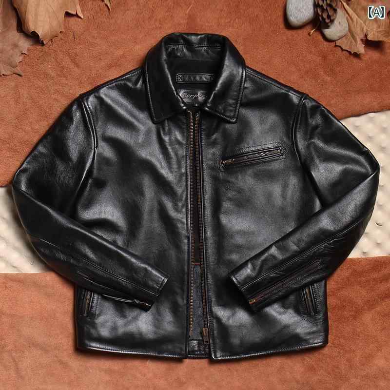 楽天市場】レザー ジャケット おしゃれ ピエールカルダン 革