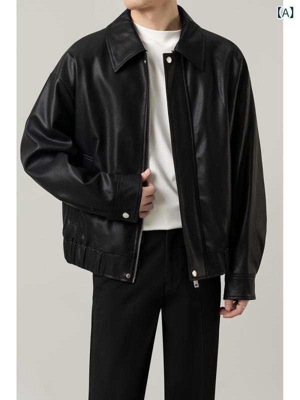 レザー　ジャケット　カジュアル TWENTY FIVE モーター サイクル ショート ジャケット ハイエンド メンズで な 男性用 レザージャケット