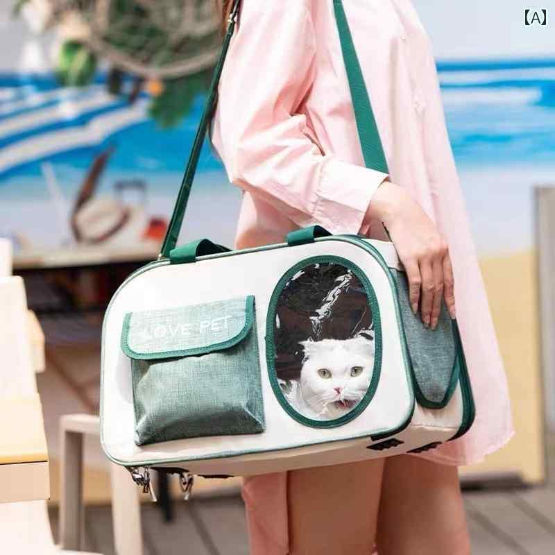 犬用　トートバッグ　バッグ FAFA 猫用 バッグ ポータブル ワンショルダー 通気性 バック パック 宇宙 カプセル ケージ 大型 ペット