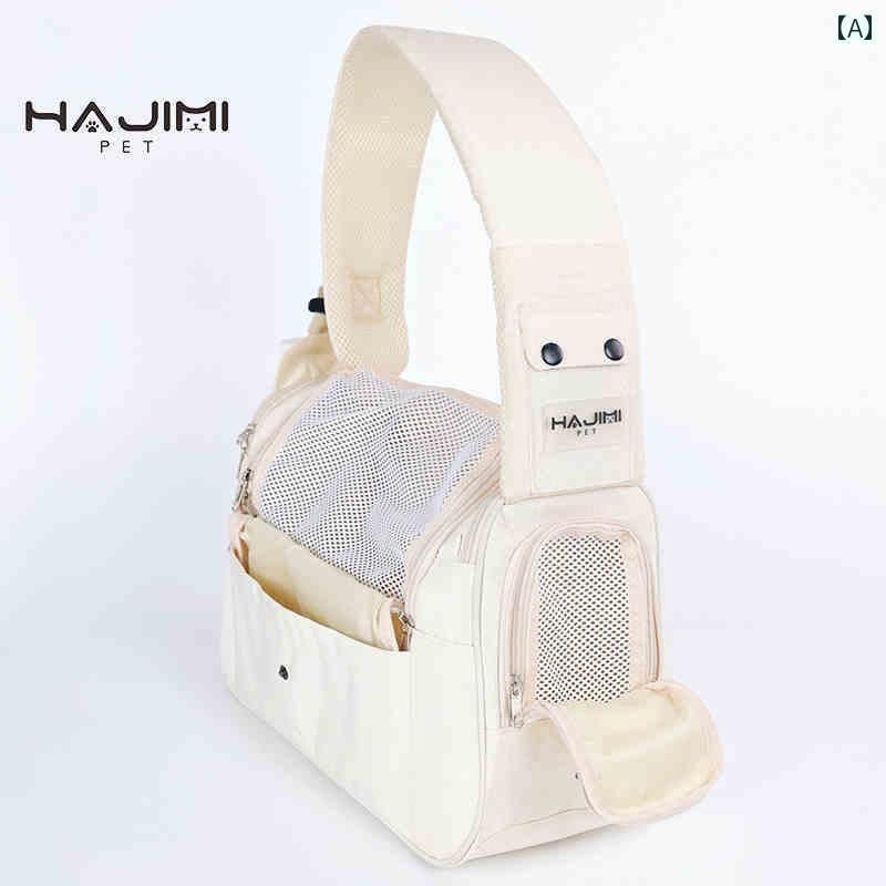 犬用　トートバッグ　バッグ 猫用 バッグ ペット用 犬用 ポータブル 小型 斜め 掛け バック パック大容量 オール シーズン 対応 パック