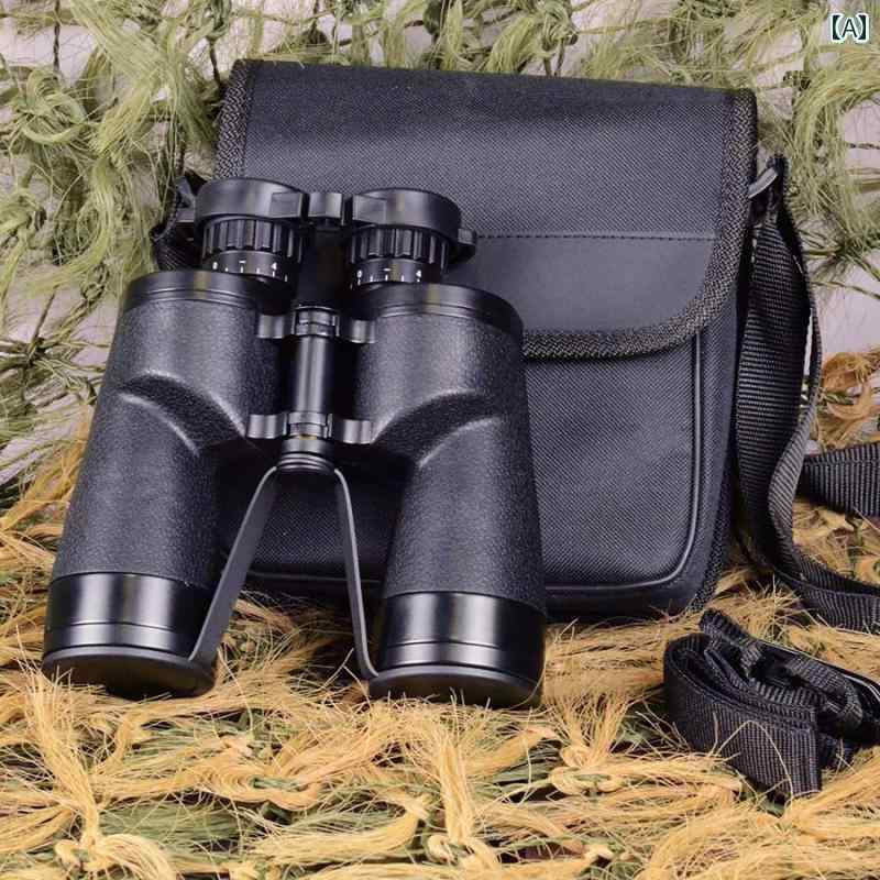 望遠鏡 双眼鏡 昆 明： 新型 63型 望遠 鏡 15× 50 双眼鏡高 解像度 距離 計 広角長