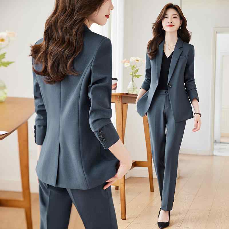 スーツ レディース セットアップ ジャケット パンツ 上下セット 春秋 オフィス 事務服 仕事服 営業職 通勤用 冠婚葬祭 通勤 スーツスタイル テーラードジャケット ロングパンツ ゆったり 体型カバー 大きいサイズ プラスサイズ 細見え 着痩せ お腹周｜サポートシェアグローバル 8,376円