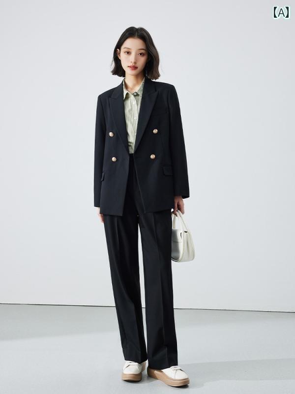シンプル 女性 スーツ レディバードの 黒の スーツ 女性用 夏用 小さめ フォーマル 薄手 プロ向け 面接用 ジャケット 13,322円