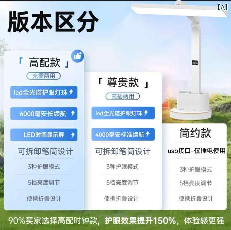 テーブルランプ Mipinzhengjia目の 保護 研究な 寮の ベッド サイド ランプ 大学生の 目の デスク 子供の 宿題 近視を 防ぐ