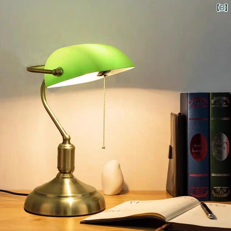 デスクランプ テーブルランプ 中華製 の レトロ目の 保護 デスク ランプ。 インテリジェント 制御 省エネ LED 光源 複数の カラー オプション。