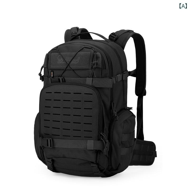 アウトドア バッグ 多機能 Mardingtop 35 L ハイキングと キャンプ アウトドア タクティカル 登山 バック パック短 距離 旅行