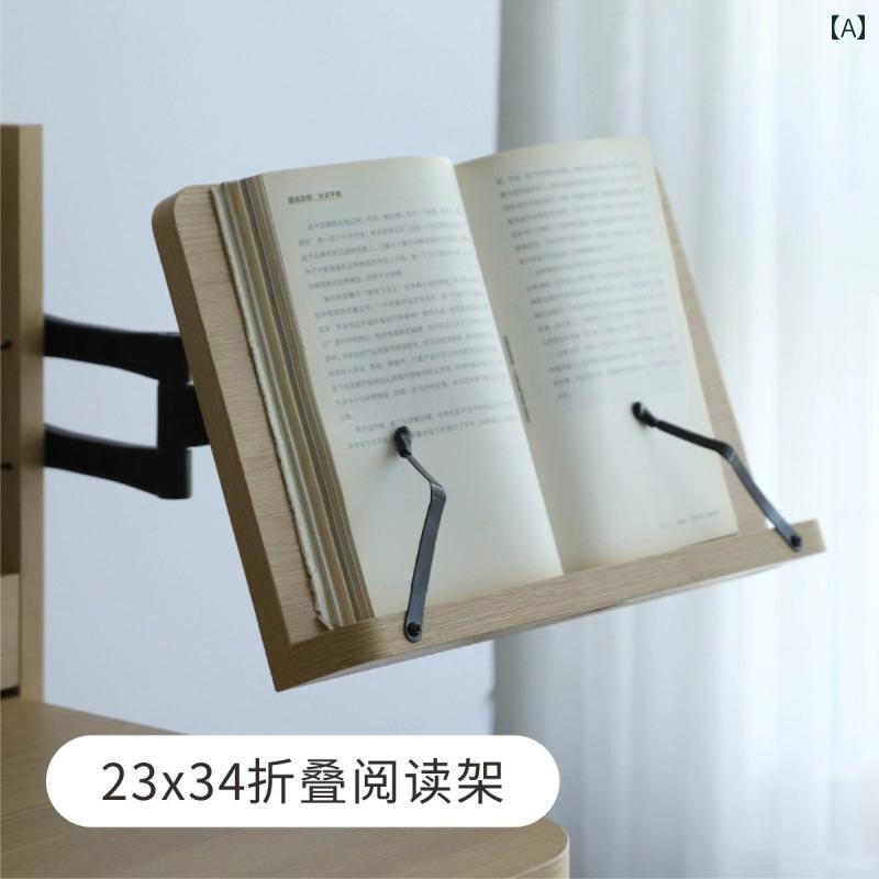 読書 スタンド ラック 壁掛け 読書 ラック 多機能 デスク トップ 折りたたみ 本棚 伸縮 式 子供用 絵本 壁 ブラケット