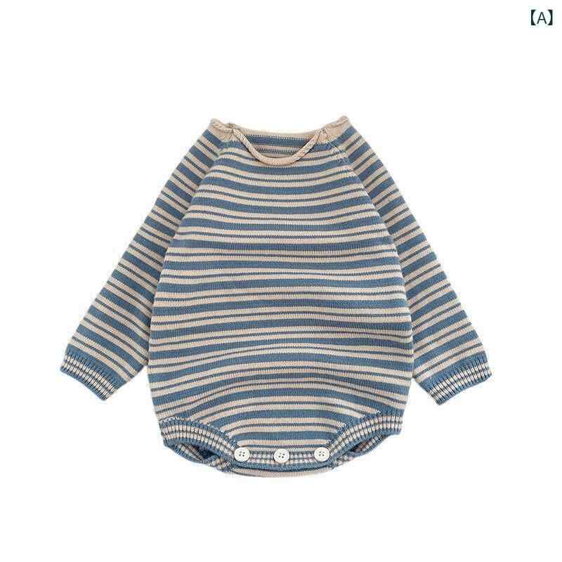 ベビー ニット 帽子 セーター ベビー 春 ワンピース 子供服 韓国 ニット ボディスーツ ロンパース ロンパース小 1ヶ月 幼児 アウトドア ウェア