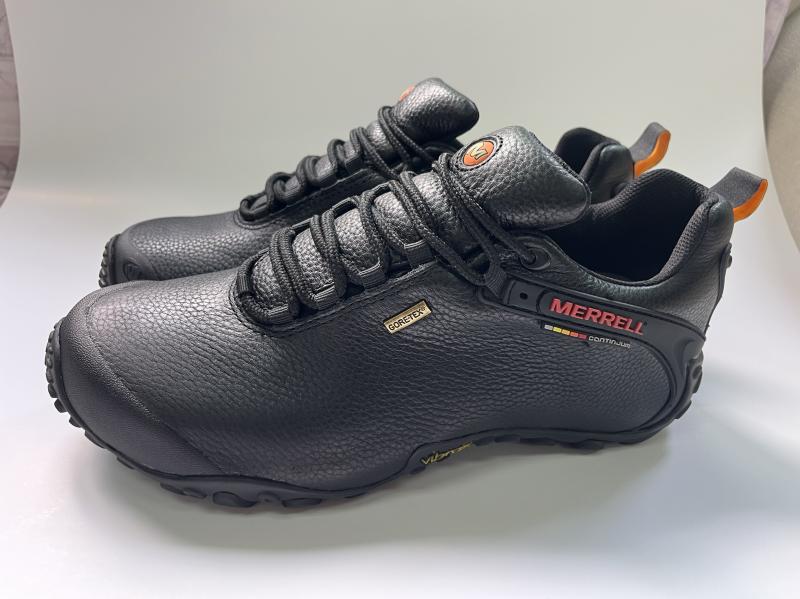 アウトドア シューズ 登山 MERRELL メルル ハイキング シューズ メンズ 革 アウトドア 滑り止め 耐摩耗 暖かい 通気性 防水 オール シーズン 対応 靴|サポートシェアグローバル
