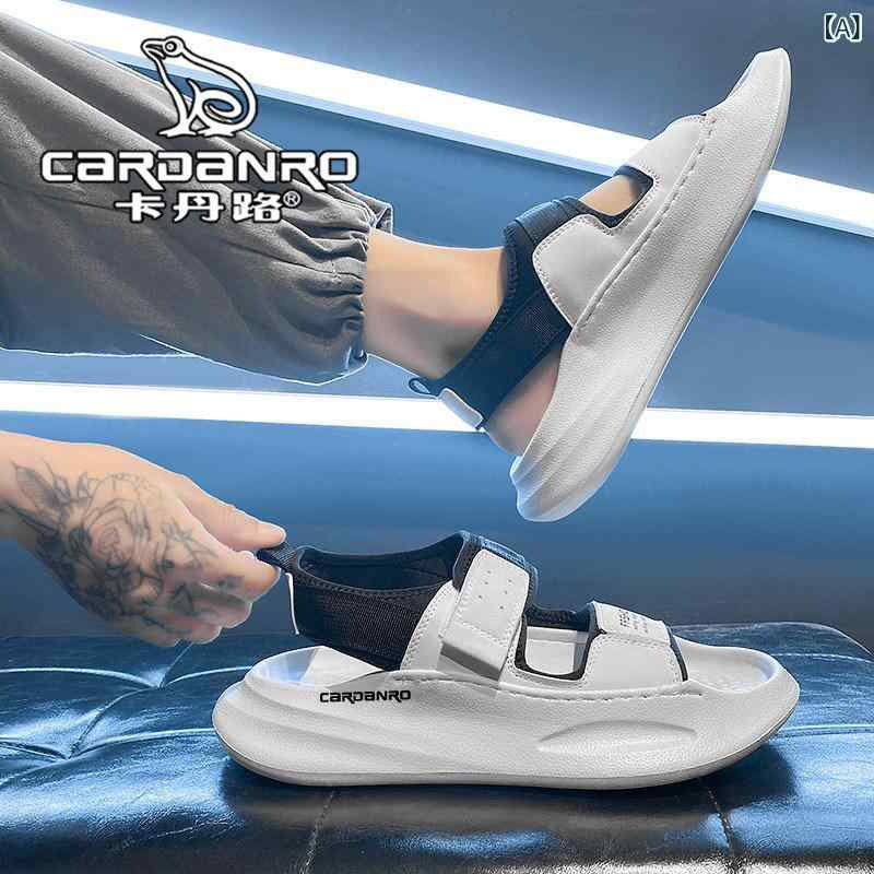 スポーツサンダル メンズ イタリア製 カルダン ロード サンダル 夏用 アウトドア 厚底 スポーツ 大きいサイズ 46 メンズ ベトナム ビーチ シューズ