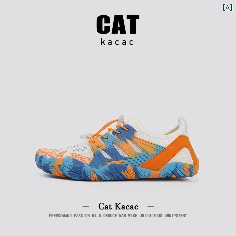 スポーツサンダル メンズ アメリカン CATkacac サンダル メンズ 夏 ファッション アウトドア ウェーディング ホール シューズ スポーツ クリーク ビーチ