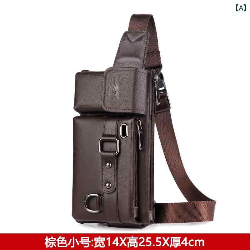 ボディバッグ メンズ 男性用 ウエストポーチ 鞄 本革 牛革 斜め掛け ショルダー 多機能 大容量 スマホ収納 スポーツ 運動 アウトドア ストリート 整理整頓 耐久性 高品質 高級感 シンプル 無地 軽量 丈夫 カジュアル 実用的 収納力 通勤 通学 |サポートシェアグローバル