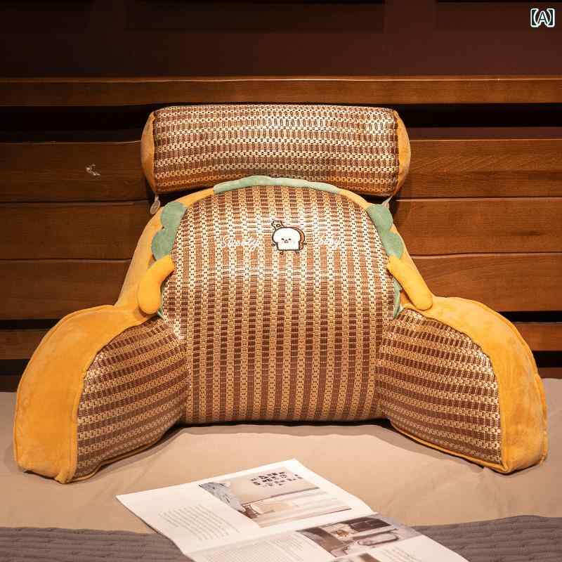 枕 座蒲団 夏用 つや消し 枕 寝台 側面 座蒲団 大型 うしろ側 ホンブルグ帽 寝椅子寝台 腰 読みもの用 アーティファクト