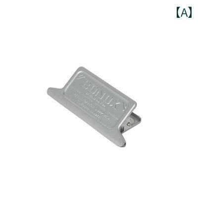 マネー　クリップ　財布 和風 ダルトンの レトロ メタル 真鍮 フォルダー チケット 食品 シール 文房具 収納 大型 アカウント クリップ