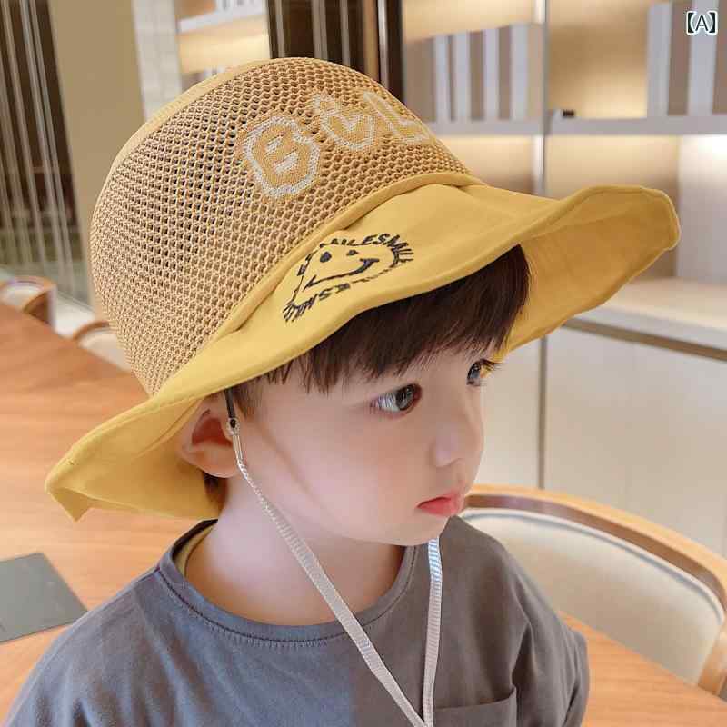 子供用 サンハット 英国 Nextkiss 子供用 日よけ 帽子 夏 薄手 赤ちゃん 日焼け防止 女の子 男の子 漁師