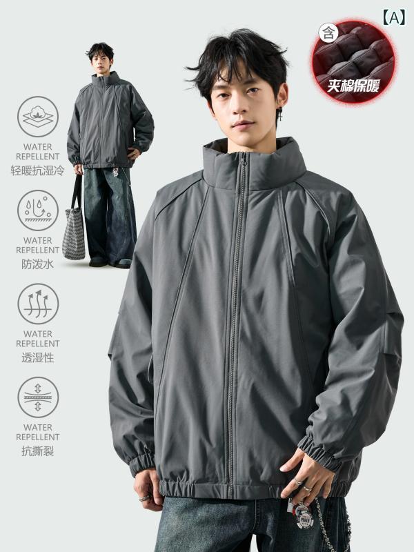 ma1 ボン赤ちょうちん 上衣 メンズ 秋冬 アウトドア 細工物お召しもの 上衣 朦々たる 照明ランプ色合い綿織物 パッド アメリカン 表現スタイル 飛行士