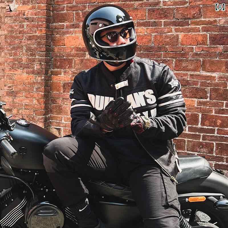 メンズ ライダース 今季 ライダージャケット Duhan メンズ 夏用 メッシュ ベンチレーション ジャケット バイク レーシングスーツ 落下 防止 ライダー スーツ