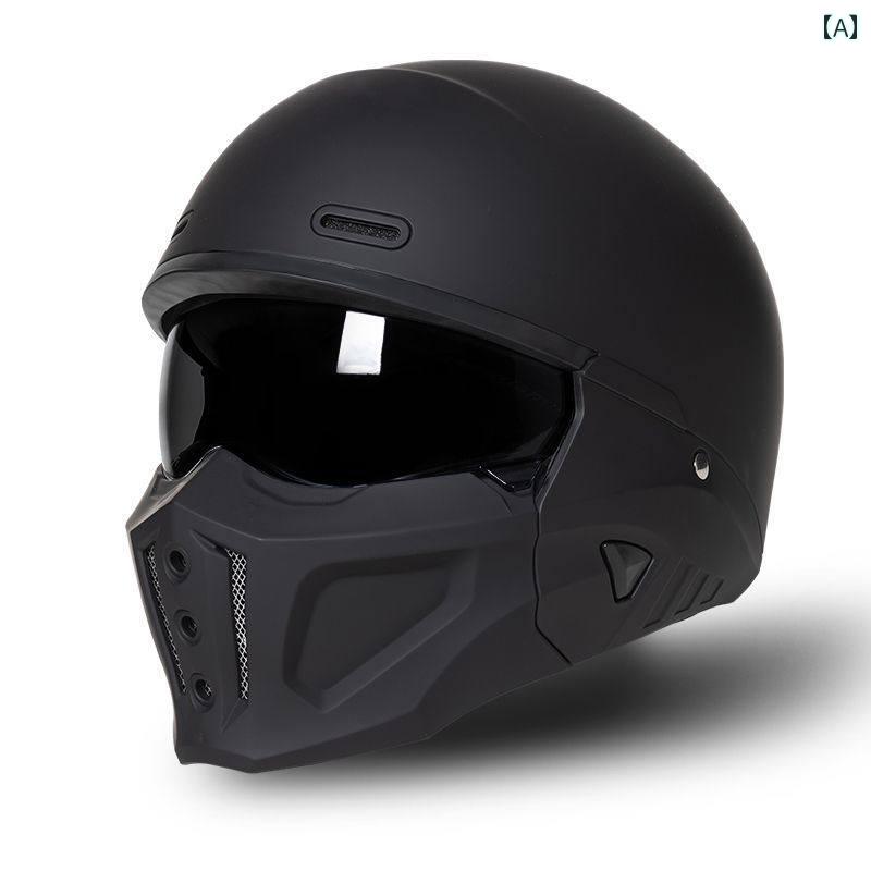 モトクロス サバイバル バイク 新 規格 3 C スコーピオン ヘルメット 第 二 世代 レトロ バイク クルーザー コンビ ネーション Bluetooth イヤホン 付き フルフェイスヘルメット 6,676円