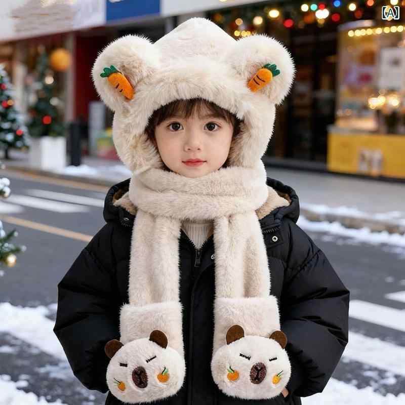 消音装置 ネックウォーマー 愛くるしげ 今めかしい 赤ちゃん用の かぶり笠と えり巻きが 原則としてに なった 乳飲み子や 御姉さん向け 朦々たるで 生あたたかい 冬用 フラシ 天 かぶり笠です。