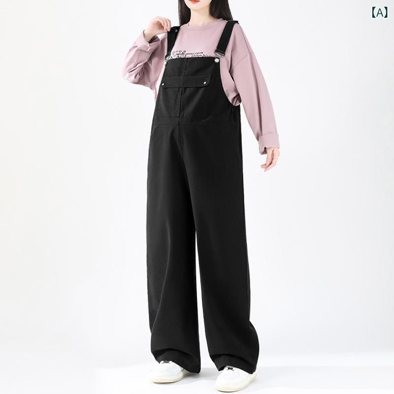 妊婦用 サロペットパンツ 秋冬 心地よい ゆったり 通い用 ロングズボン下 小っちゃい相応う 好いたらしい 伸縮性 ボトムス