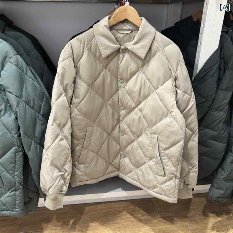 ジャケット 冬 メンズ レディース キルティング スタンドカラー アウター 保温 軽量 コットン 暖か ゆったり フィット ユニセックス 防寒 トップス