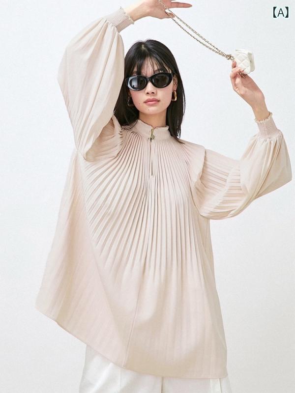 トップ レディース ゆったり 筋目 フレンチ レトロ お人形さん 表現スタイル トップス 愛くるしい 影ぼうし 口さかしい