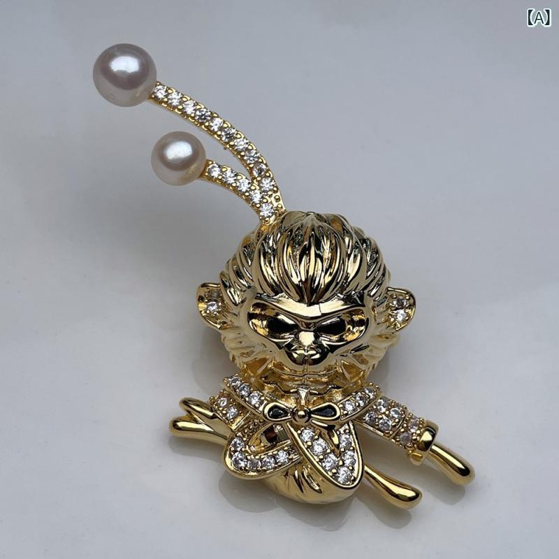 ブローチ レディース パール 高級感 胸花 コート セーター ピン アクセサリー 装飾 女性用 別針