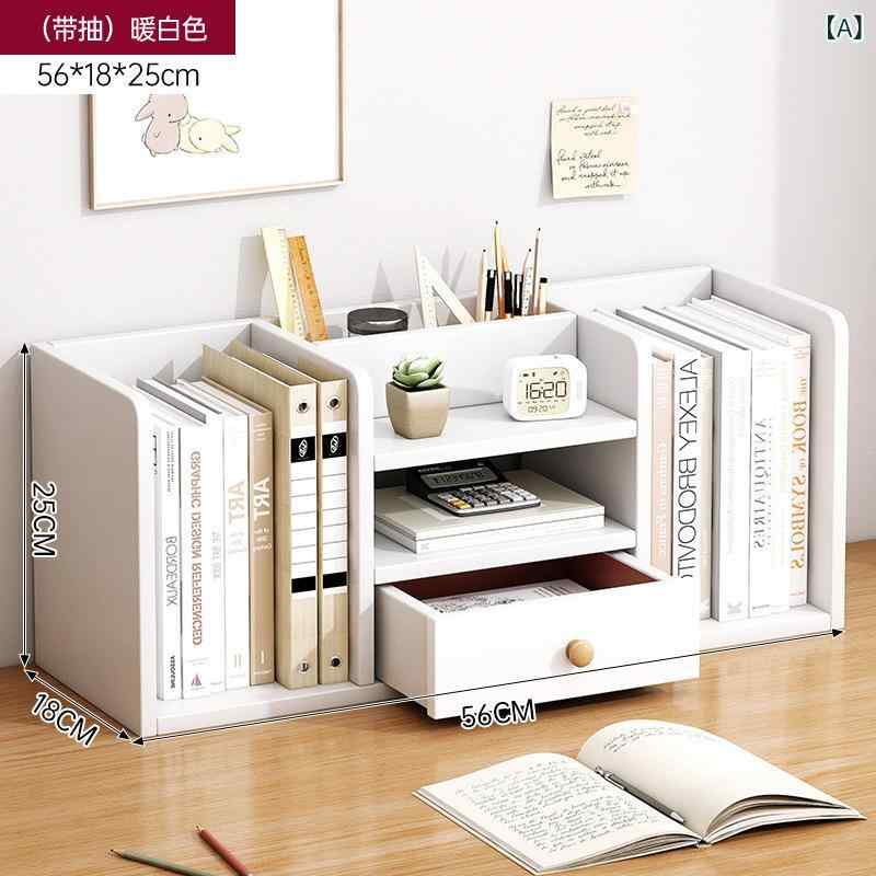事務机上 書物棚 飾り気の無い納める仕合わせ 身寄り用 執務室用 学習者寮相応う 小型 書物棚 飾りつけ棚 事務机いの一番取り片付ける パウダーコンパクト 肌理調
