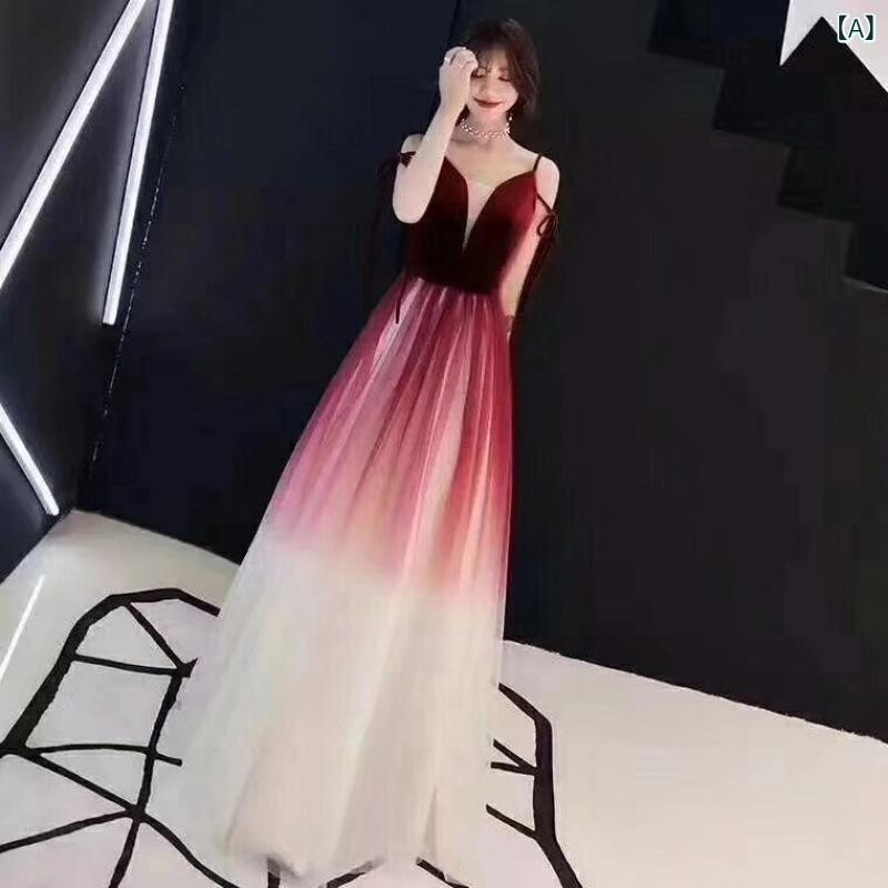 レディース セクシー Vネック ストラップ イブニングドレス ナイトパーティー ユニフォーム パーティードレス ナイトアウト 女性用 ドレス 公関服 夜店用 仕事着