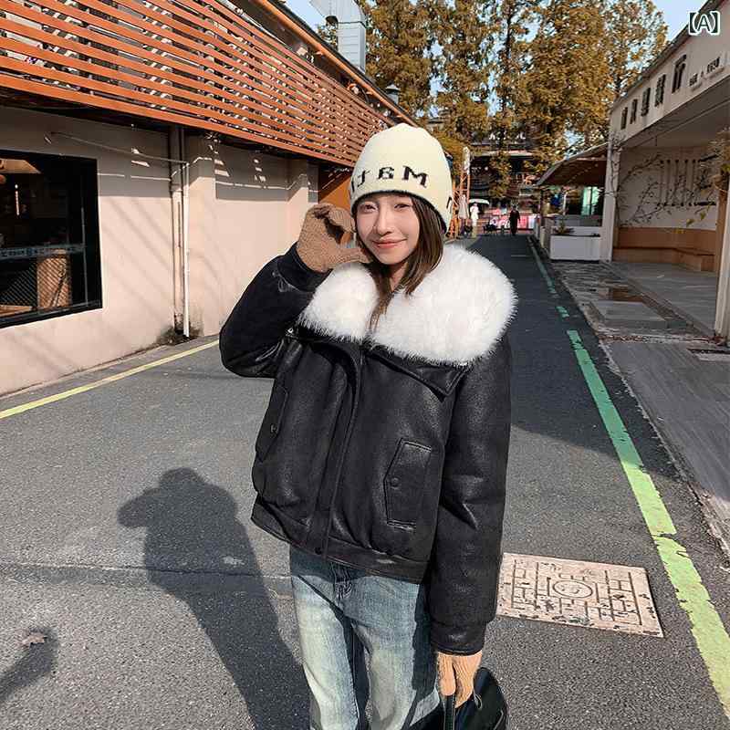 ダウンコート レディース 秋冬 ショート丈 ビッグファーリード 羊毛 高級感 小柄対応 暖か 保温性 軽量 コットン混 スタイリッシュ