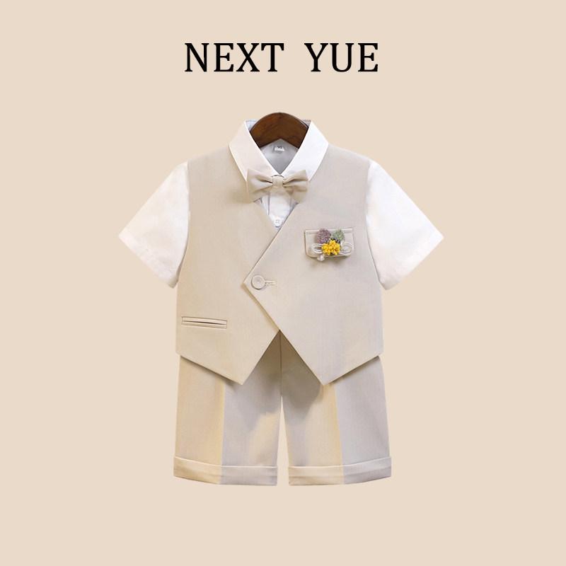 スーツ 子供 男の子 フォーマルセットアップ キッズ 礼服 花童衣装 結婚式 発表会 誕生日 パーティー用 ベスト パンツ 上下セット 紳士服 英国風 かっこいい おしゃれ 入園式 卒園式 入学式 卒業式 七五三 冠婚葬祭 お呼ばれ 長袖 ジャケット ア｜サポートシェアグローバル