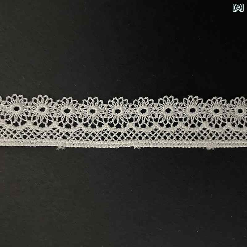 スピード競技花辺 刺しゅう ポリエステル 水溶性 多ひな型 DIY華燭の典 頭を覆う物 上端御召しもの 首飾り 付属品 ロリータ流行り物 助けること原材料 かざり付ける一部分 手作り一揃いの道具 手工芸品設備