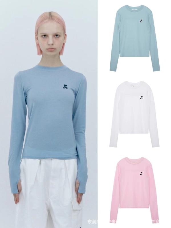 Tシャツ レディース 長袖 英字プリント スリムフィット カジュアル インナー トップス 普段使い レイヤード シャツ ユニセックス対応