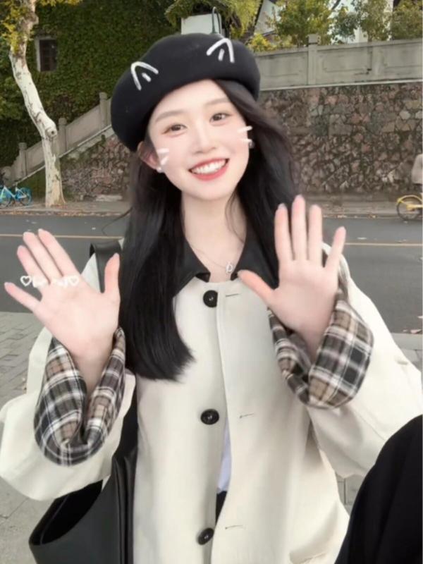 トレンチコート 女性用 韓国 日系 カジュアル アウター 春秋 小柄対応 高級感 軽量 ロング丈 スタイリッシュ コート ミリタリースタイル 通勤 普段使い｜サポートシェアグローバル