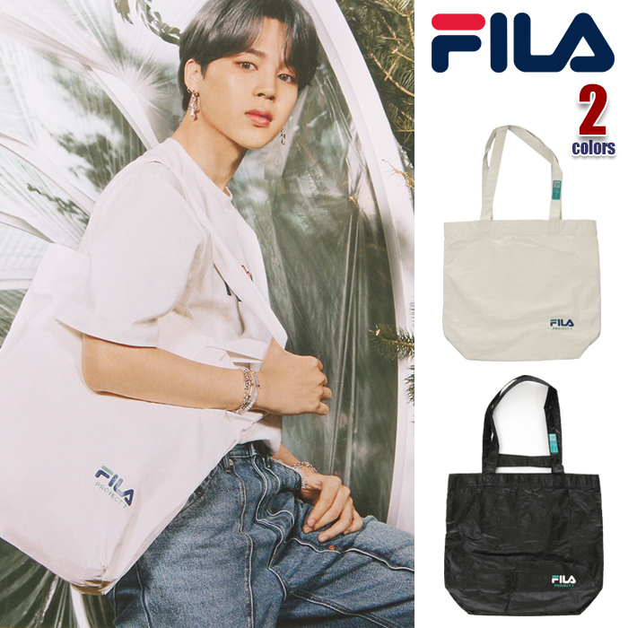 Fila Bts着用モデル トートバッグ Jimin ジミン 着用 メンズ レディース フィラ バッグ エコバッグ サブバッグ 防弾少年団 バンタン アーミー Army グッズ ポストカード Back To Nature 韓国 K Pop Fs3bcd5b02x ノベルティ付き Psicologosancora Es