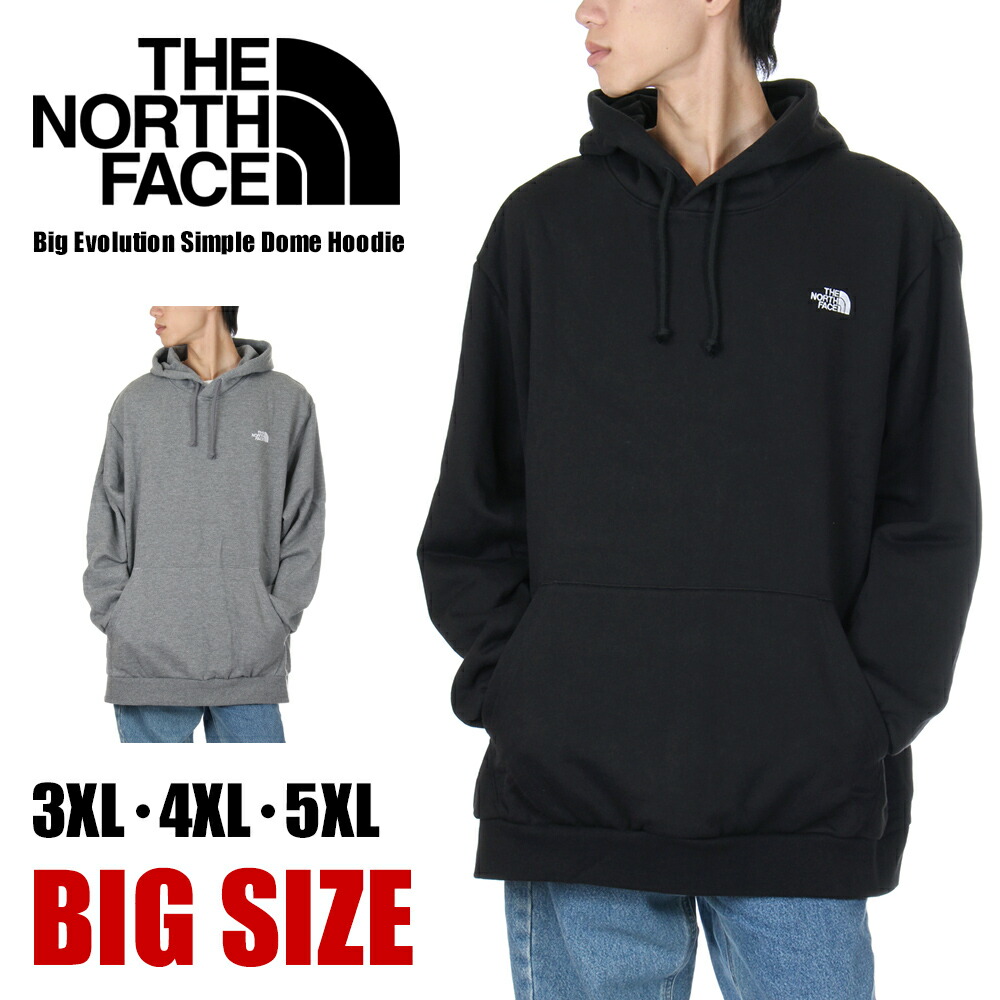 【ビッグサイズ】ノースフェイス パーカー メンズ レディース THE NORTH FACE スモールロゴ スウェット プルオーバー パーカ ロゴ 裏起毛 大きいサイズ ゆったり 大きめ オーバーサイズ 秋 冬 防寒 暖かい USAモデル ブランド 3XL 4XL 5XL 4L 5L 6L 黒 グレー NF0A8D66