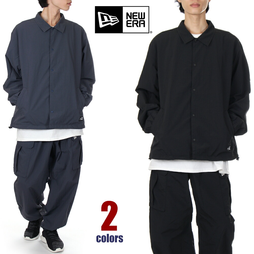 美品NEW ERA ニューエラ フィールド コーチジャケットCODURA 黒 フィールド コーチジャケット Angler Collection CORDURA 2WAY