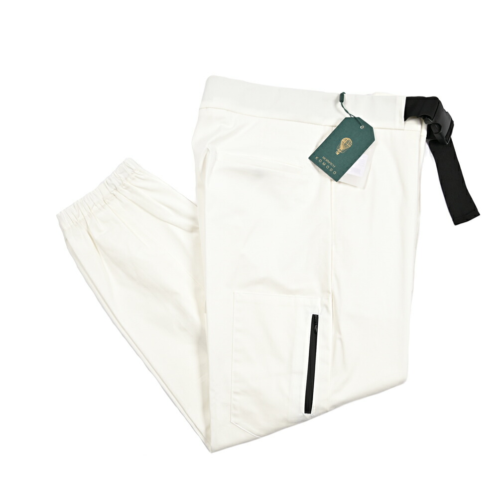 【SALE】【半額以下】 ベルウィッチ BERWICH CORTINA コルティナ イージースラックス ワンタック カジュアルパンツ 春夏 メンズ コットンストレッチ ホワイト イタリア ブランド MADE IN ITALY