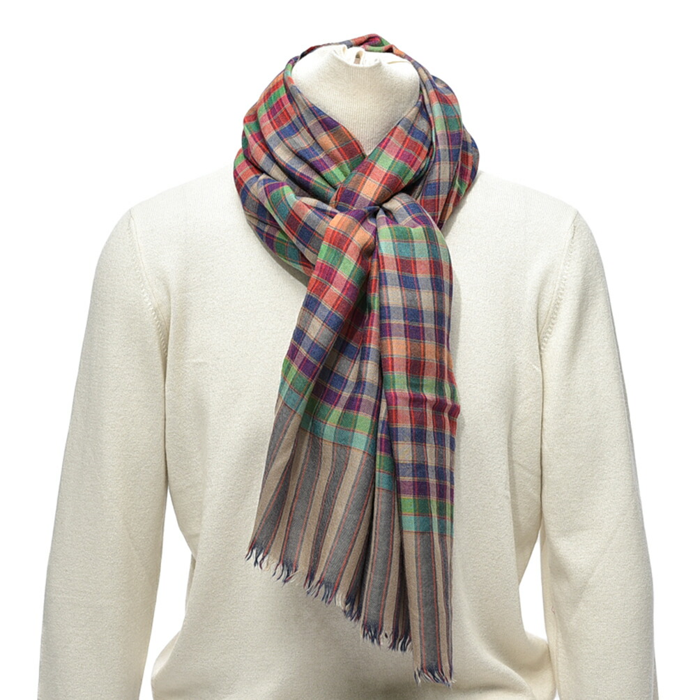 楽天市場】【半額以下】 エトロ ETRO ストール マフラー 春 秋 メンズ