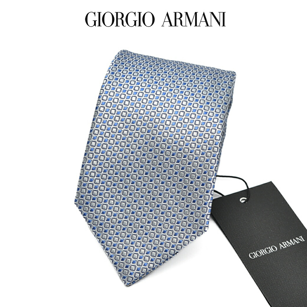 GIORGIO ARMANI ジョルジオアルマーニ イタリア製 シルク 総柄 ネクタイ レッド メンズ main image 1