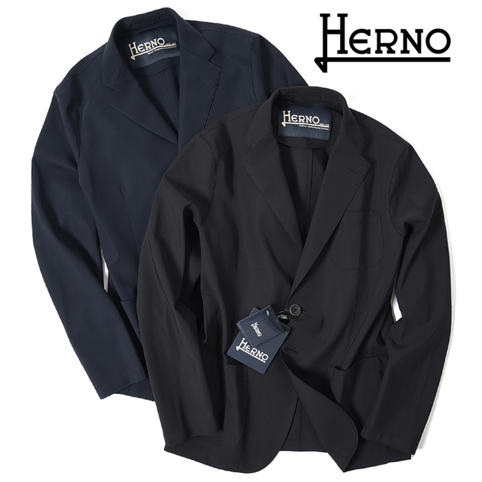 ヘルノ HERNO ネイビー シングルコート | auriol-sa.com